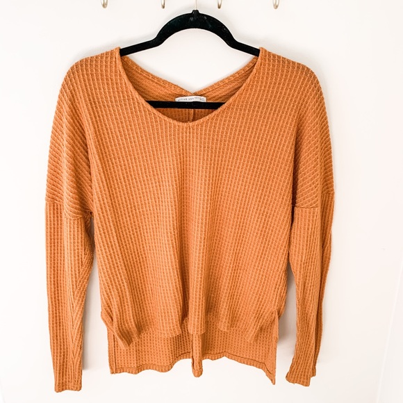 Active USA Sweaters - Active USA Burnt Orange Sweater